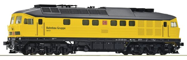 Roco HO Diesellok BR 232 DB Bahnbau Ep.VI Gleichstrom Modell